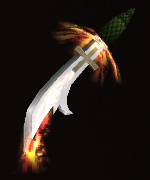 Burning Cross Dagger